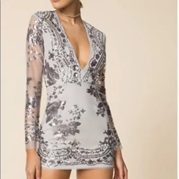 superdown Dresses & Skirts - Superdown Sequence Party Dress